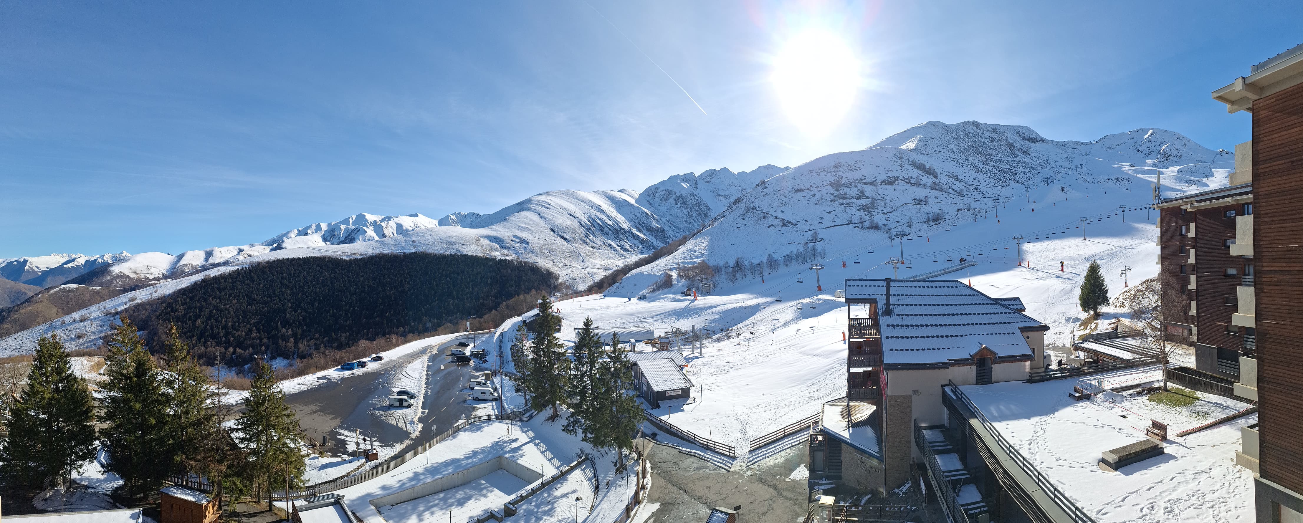 Panorama domaine skiable de Peyragudes